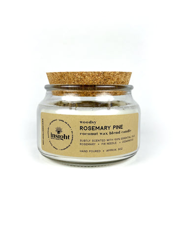 Rosemary Pine Coconut Wax Blend Candle